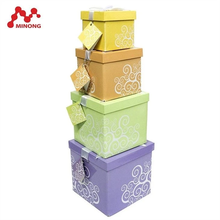 Bespoke Gift Box With Ribbon Bowknot  manufacturers china
