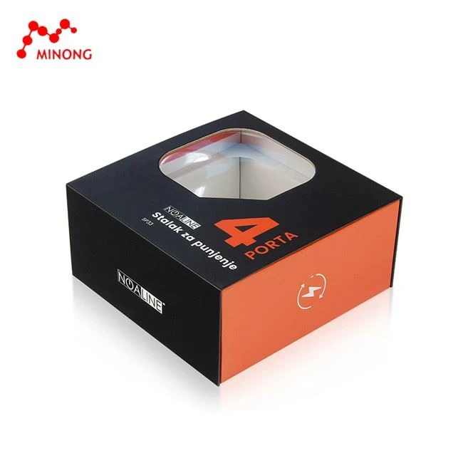 Magnetic Closure Box with window
